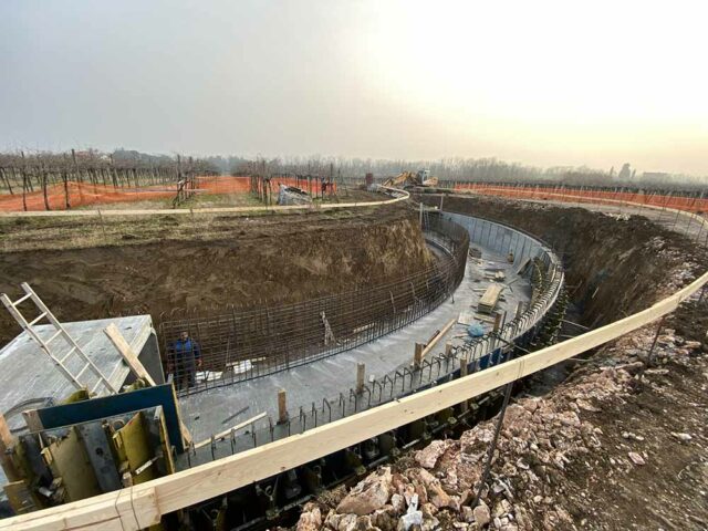 Scolmatore di piena Arbizzano costruzione