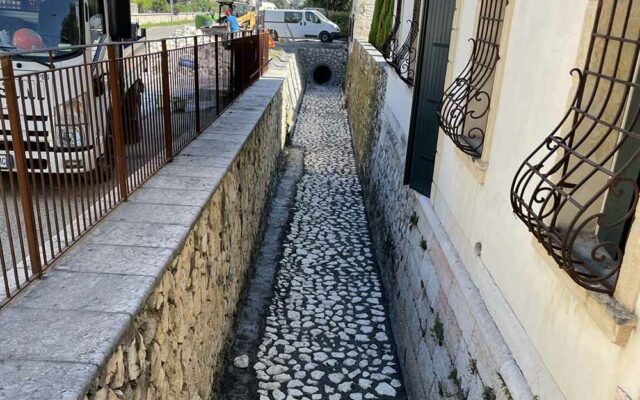 Scolmatore di piena Arbizzano canale di scolo