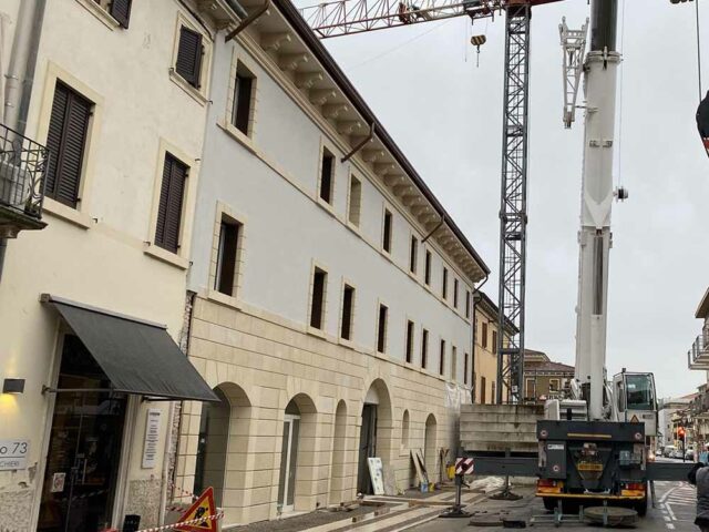 Demolizione e costruzione edificio residenziale a Villafranca - edificio realizzato